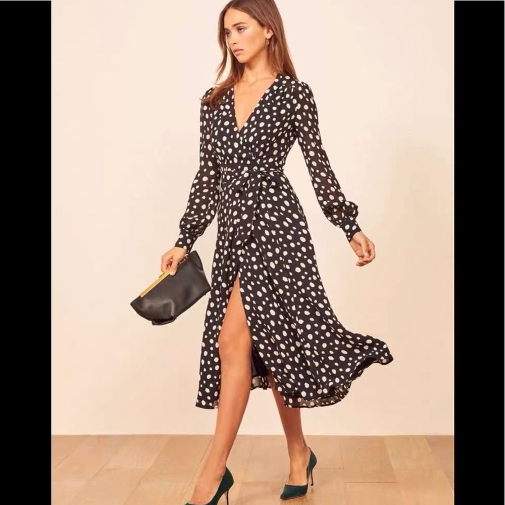 Reformation Susanna Wrap Midi